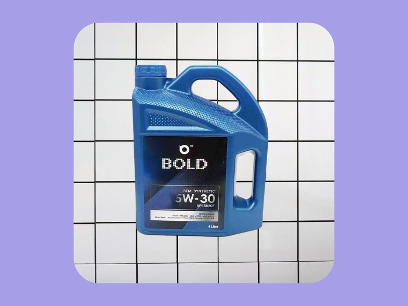 Bold Semi Synthetic SN 5W-30 Engine Oil Lubricant 4L