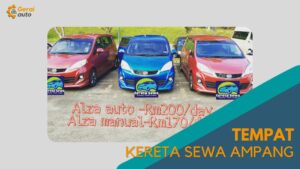 Cover Tempat Kereta Sewa Ampang GeraiAuto