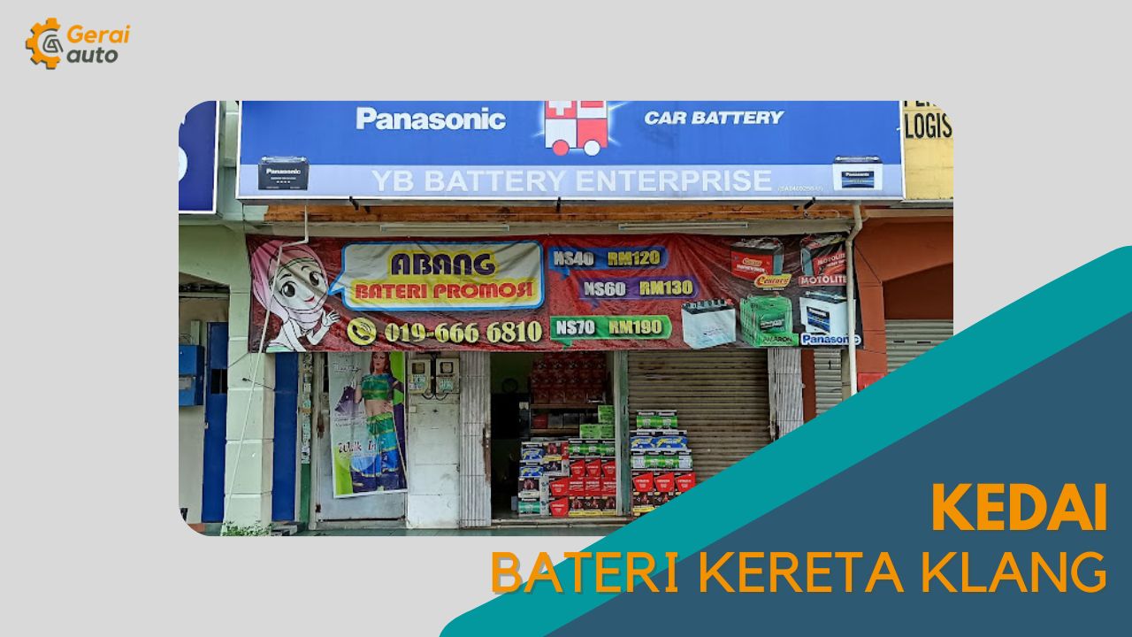 Cover Kedai Bateri Kereta Klang GeraiAuto