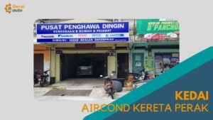 Cover Kedai Aircond Kereta Perak GeraiAuto