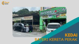 Cover Kedai Bateri Kereta Perak GeraiAuto