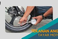 Cover Senarai Tekanan Angin Tayar Motor 7milegae