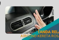 Cover Tanda Relay Aircond Kereta Rosak 7milegae