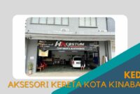 Cover Kedai Aksesori Kereta Kota Kinabalu