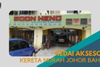 Cover Kedai Aksesori Kereta Murah Johor Bahru 7milegae